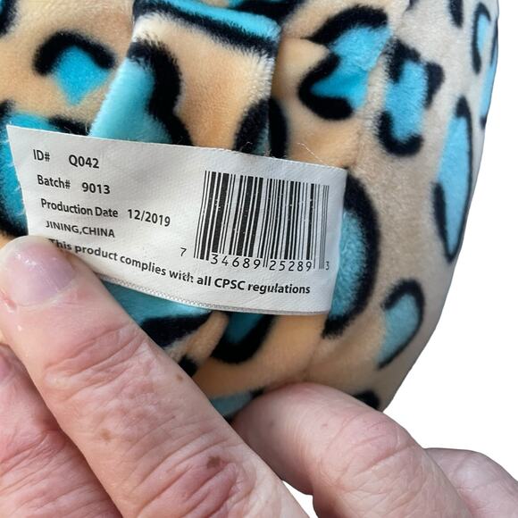 Squishmallows Plush Leopard Cheetah Liv Emanga Pillow Stuffed Animal Nursery 9” - Picture 8 of 9